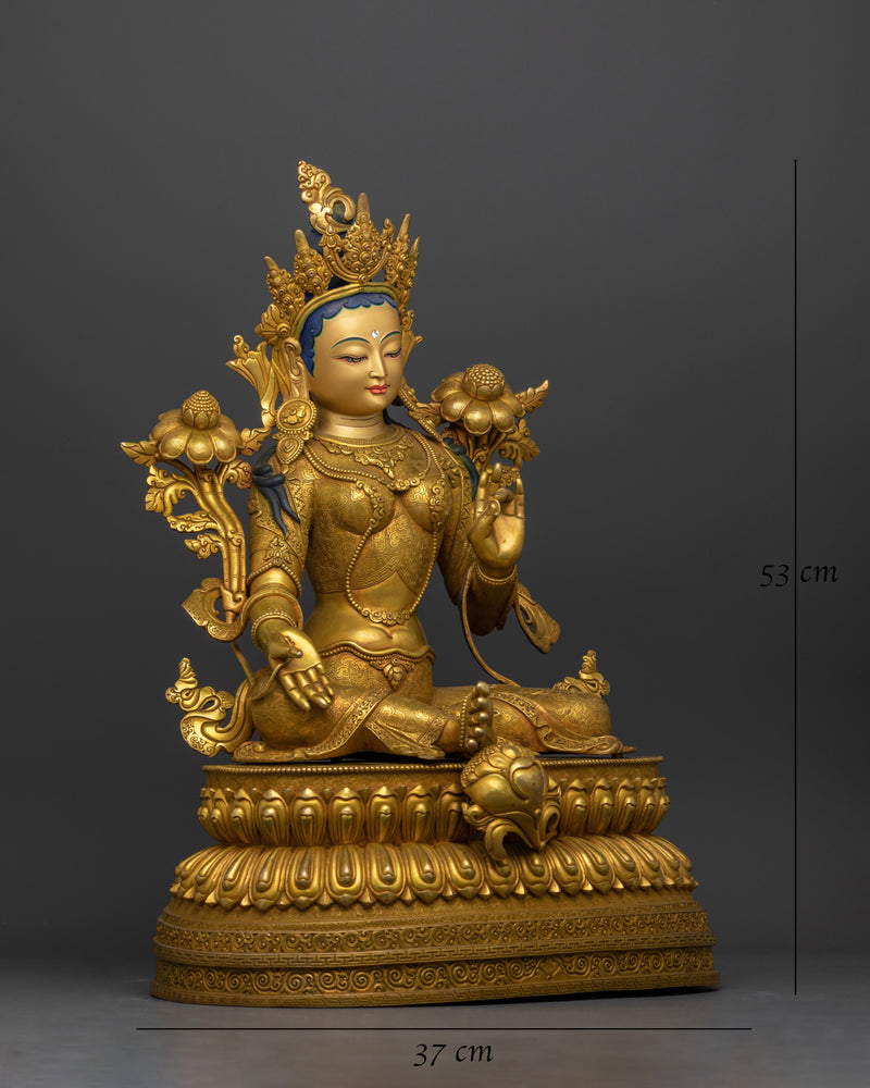 female-green-tara-buddha