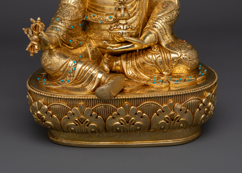 Tibetan Guru Rinpoche Dharma Decor | Lotus Born Buddha