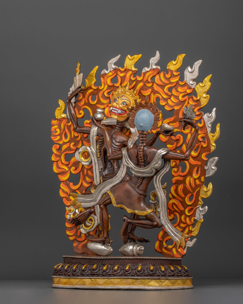 Handcrafted Chittipati Statue | The Lord of the Cremation Grounds