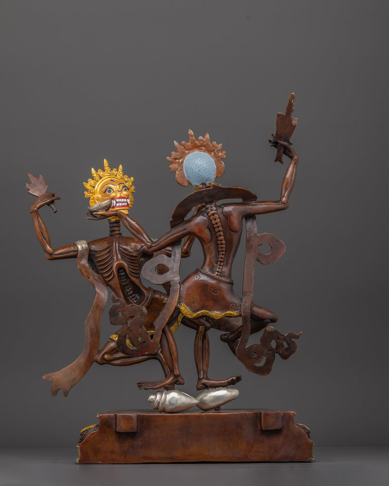 Handcrafted Chittipati Statue | The Lord of the Cremation Grounds