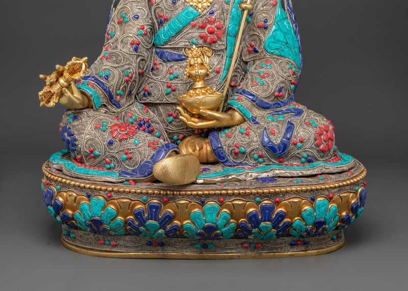 The Great Master Guru Rinpoche Statue | Protector of Tibetan Buddhism