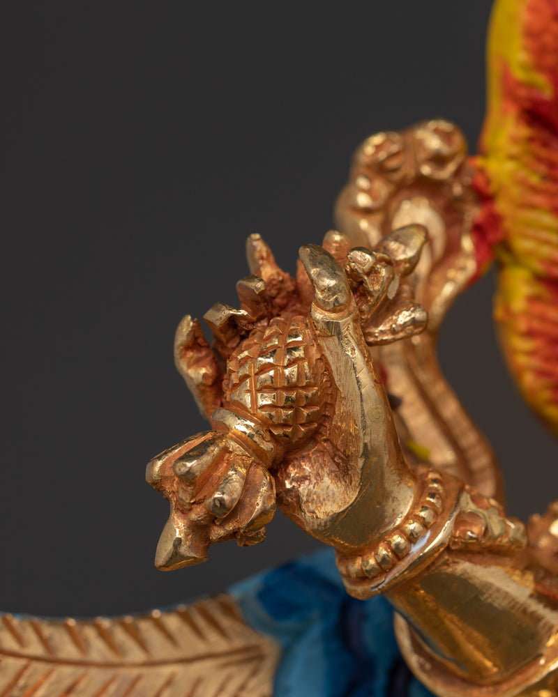 Vajrakilaya Wrathful Yidam Figurine | Destroyer of Obstacles and Ignorance