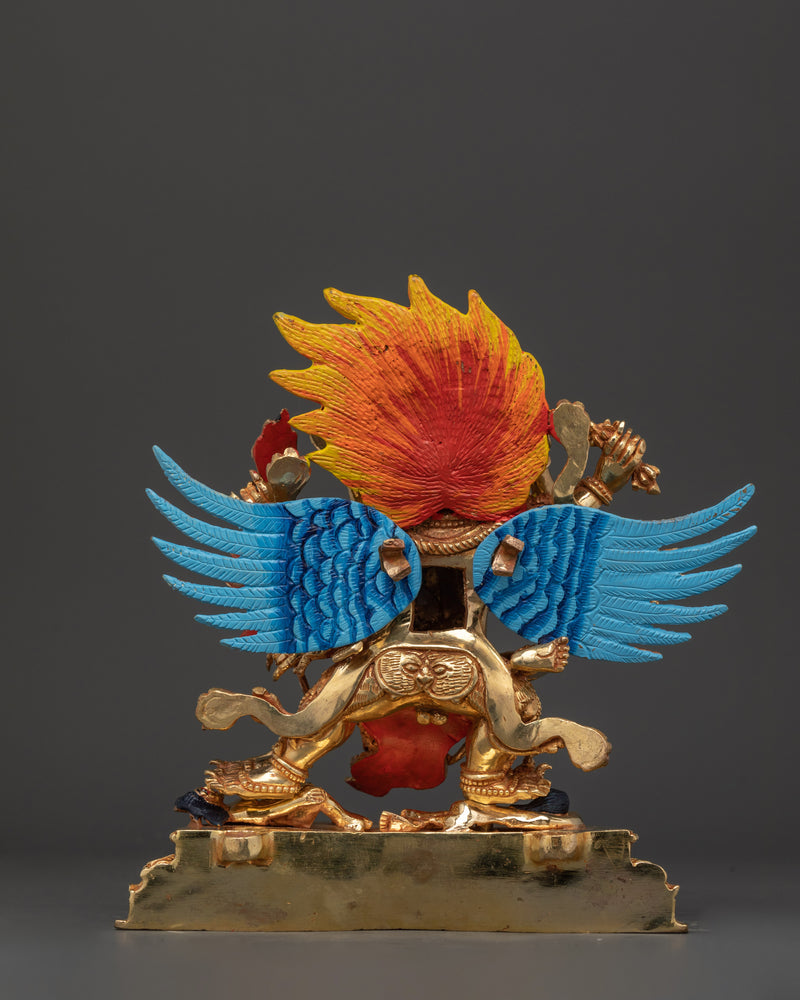 Vajrakilaya Wrathful Yidam Figurine | Destroyer of Obstacles and Ignorance