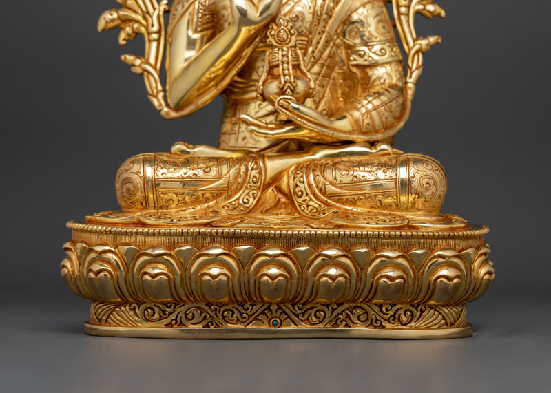 Spiritual Tsongkhapa Buddha Statue | Enlightened Tibetan Sage