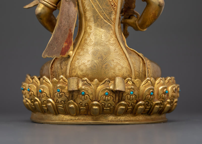 Broken Vows Purifier Akasagarbha Bodhisattva Statue | Enlightened Compassionate Deity