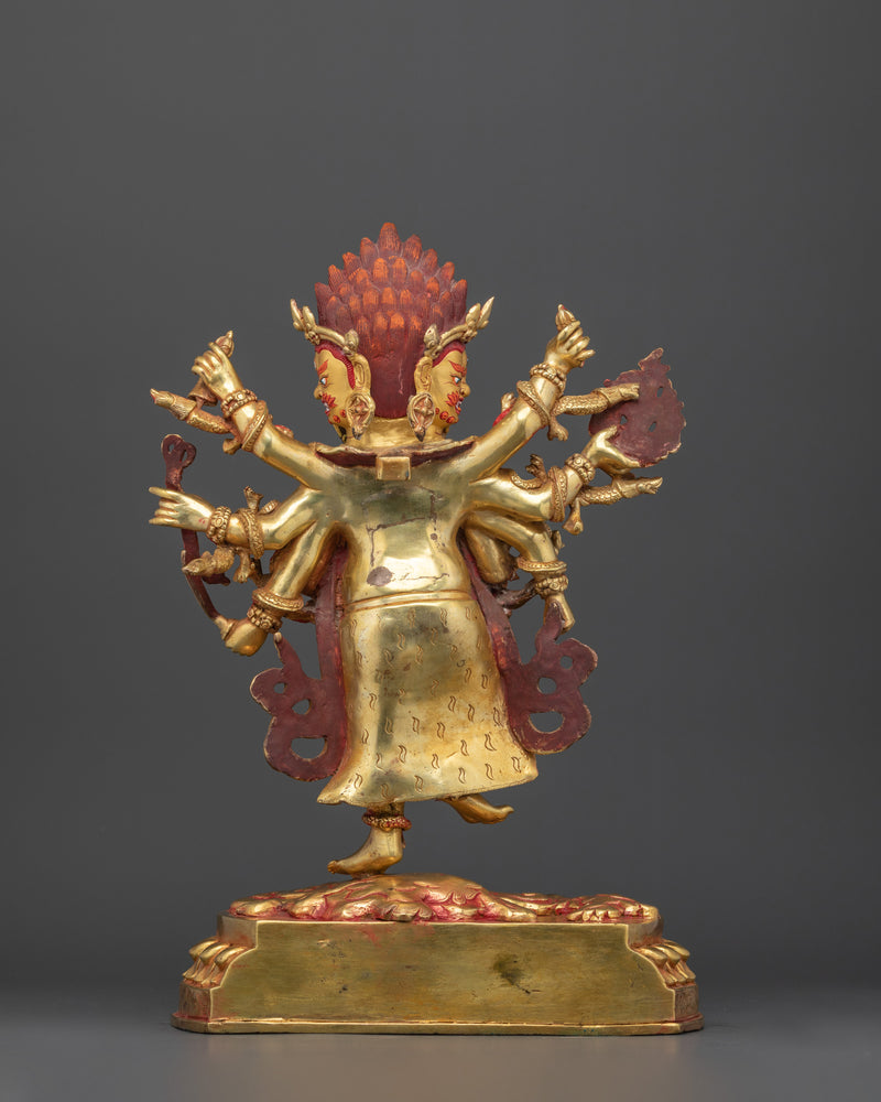 Vajra Krodha Mahabala La Uchusma Statue | Dharma Protecor Deity