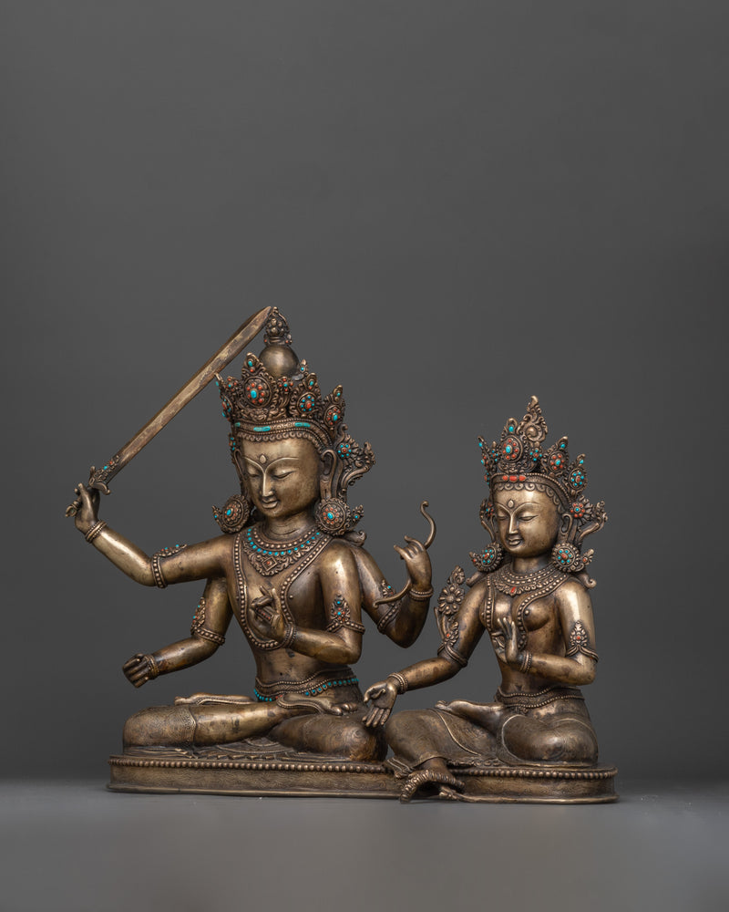 manjushri-and-green-tara