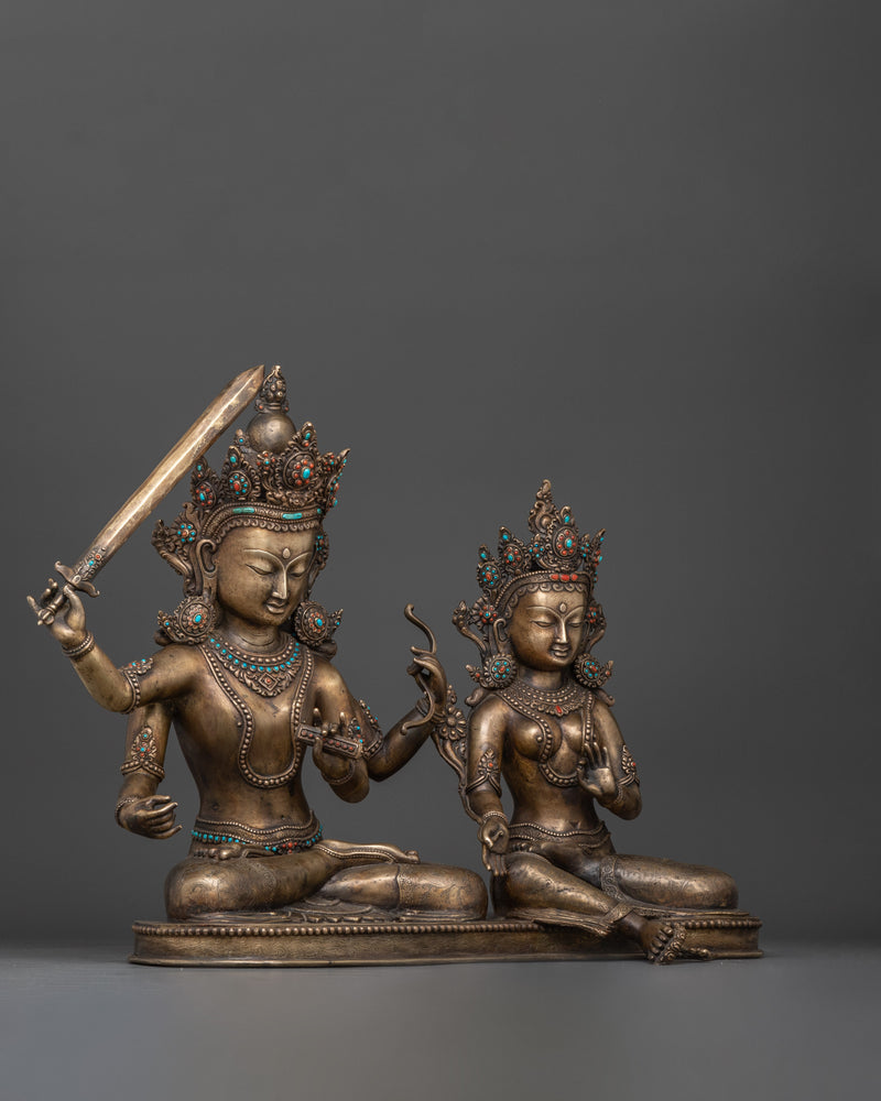 manjushri-and-green-tara