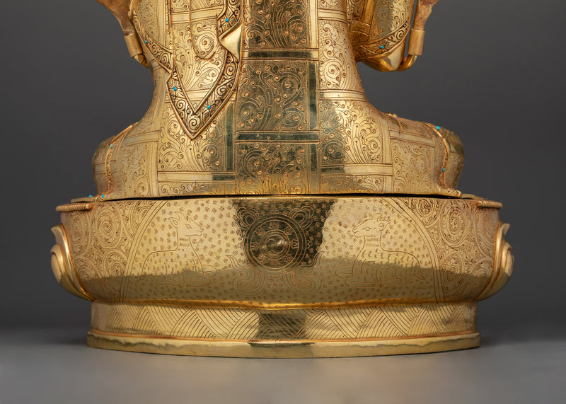 Tsongkhapa Enlightened Master Statue | Founder of Gelu Tibetan Buddhism School