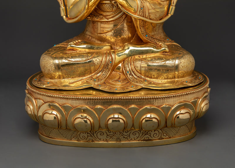 Buddhist Master Tsongkhapa Set | Trio of Enlightened Wisdom