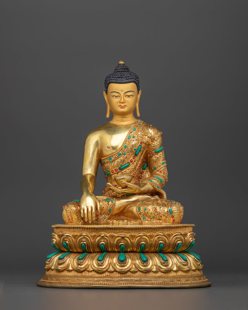 Shakyamuni Buddha in Vajrasana Posture | Symbol of Enlightenment and Inner Peace