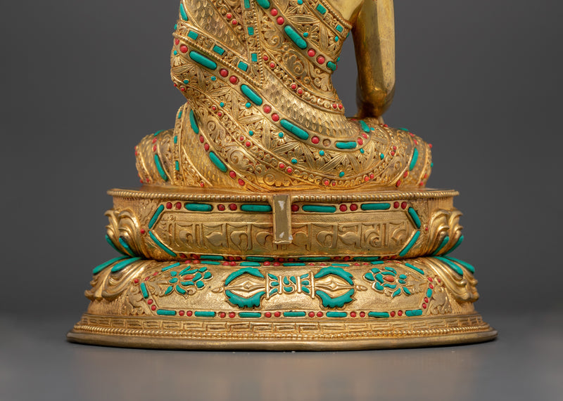 Shakyamuni Buddha in Vajrasana Posture | Symbol of Enlightenment and Inner Peace