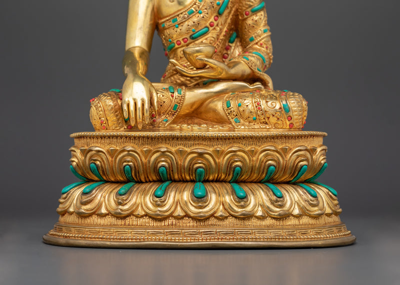 Shakyamuni Buddha in Vajrasana Posture | Symbol of Enlightenment and Inner Peace