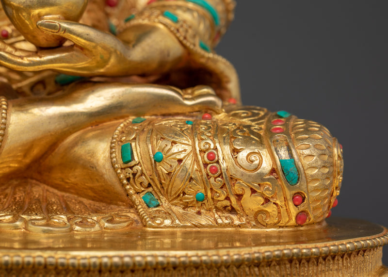 Shakyamuni Buddha in Vajrasana Posture | Symbol of Enlightenment and Inner Peace