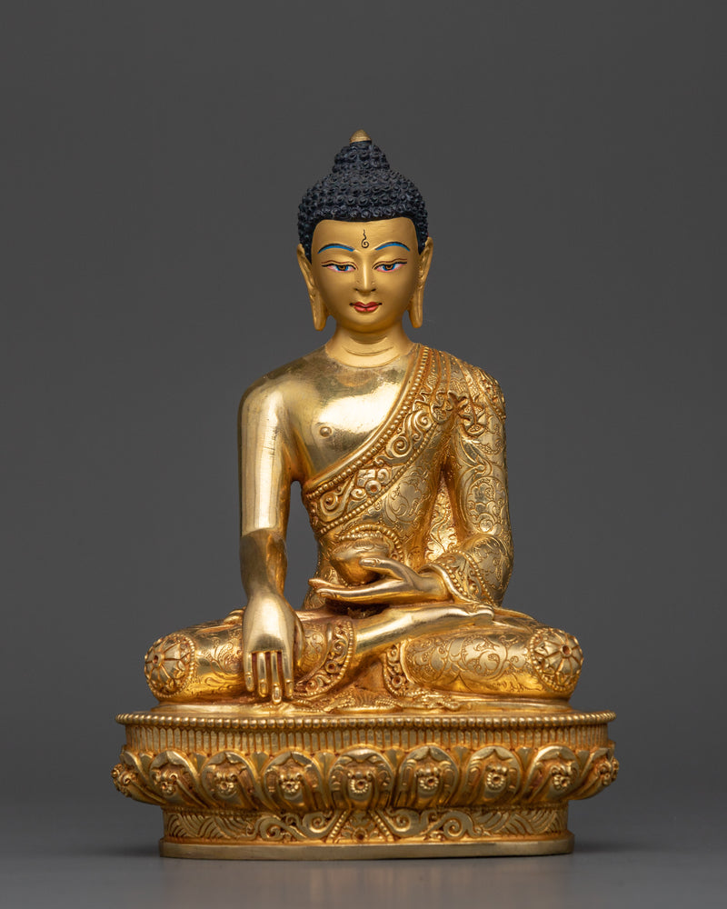 Shakyamuni Buddha-The Awakened One | Handcrafted Copper Statue