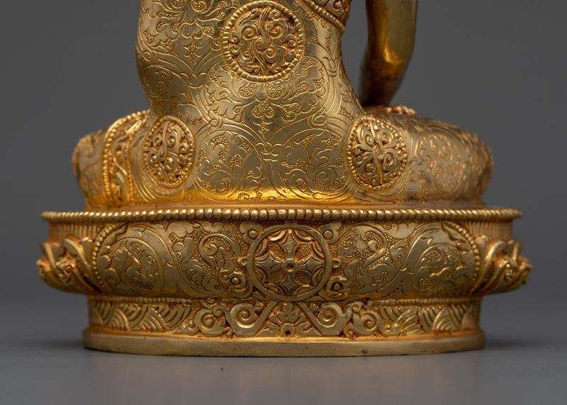 Shakyamuni Buddha-The Awakened One | Handcrafted Copper Statue