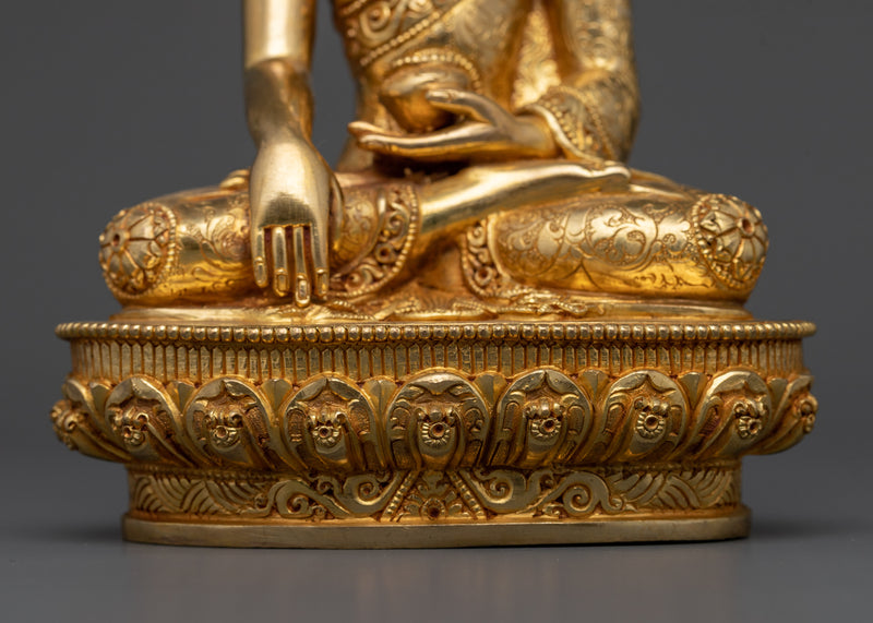 Shakyamuni Buddha-The Awakened One | Handcrafted Copper Statue