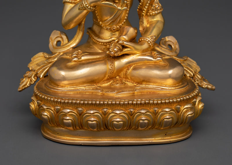 Bodhi Vajrasattva Sculpture | Handcrafted Copper Buddhist Art