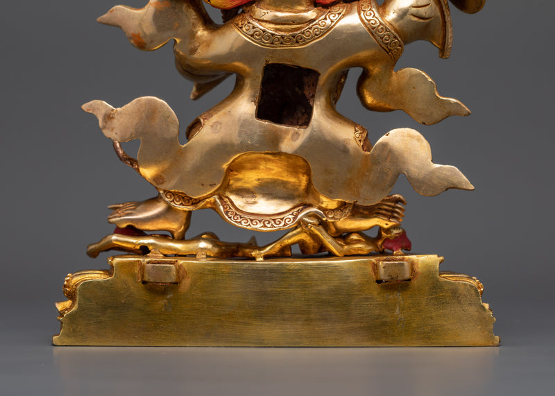 Bernakchen Mahakala Statue | Handcrafted Wrathful Deity