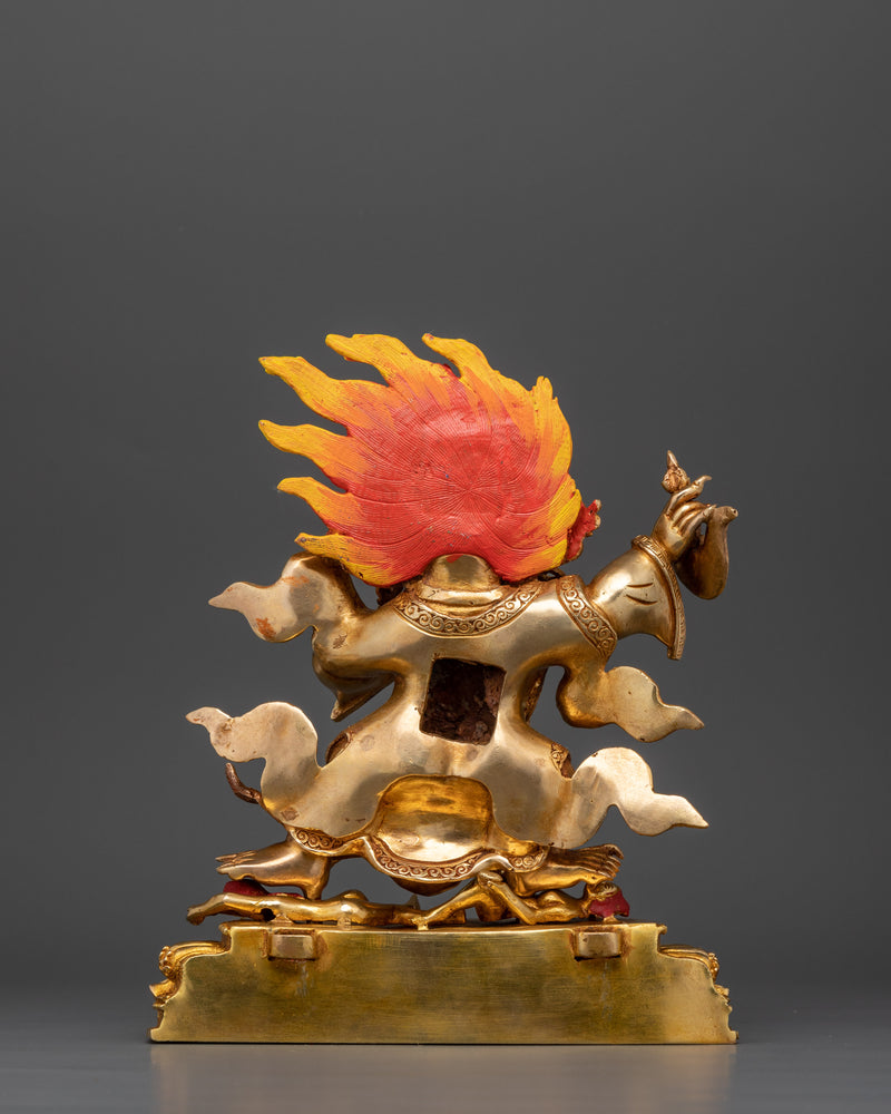 Bernakchen Mahakala Statue | Handcrafted Wrathful Deity