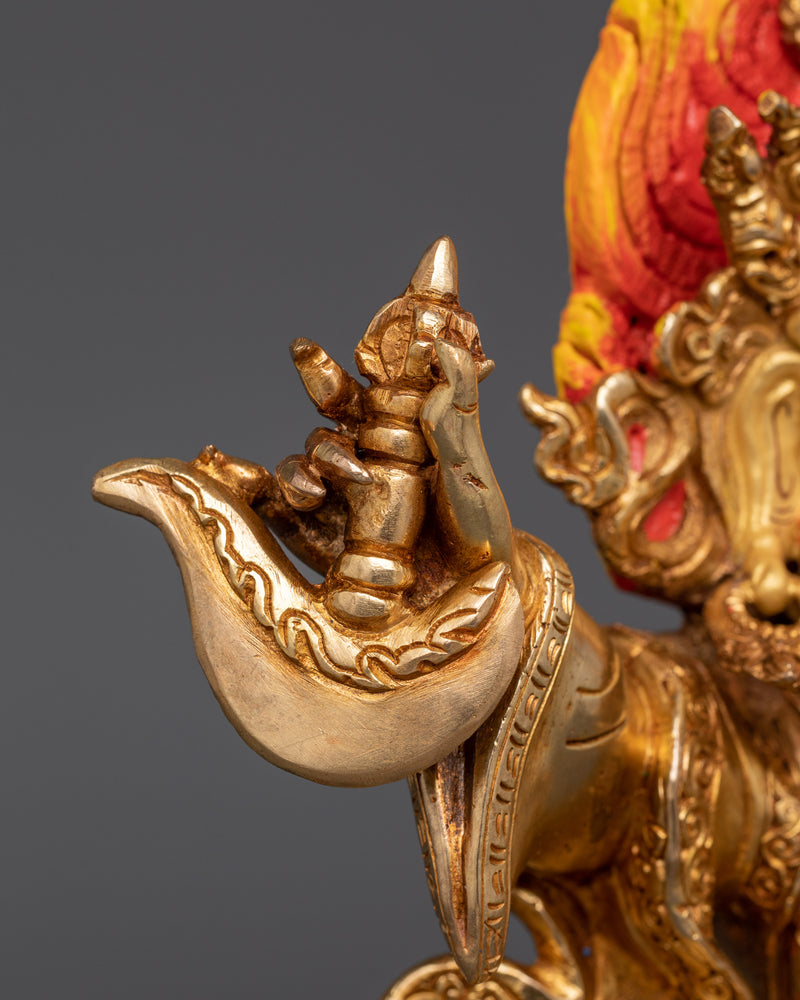 Bernakchen Mahakala Statue | Handcrafted Wrathful Deity