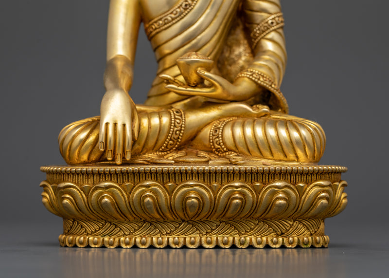 Holy Shakyamuni Buddha Statue | Sacred Buddhist Art