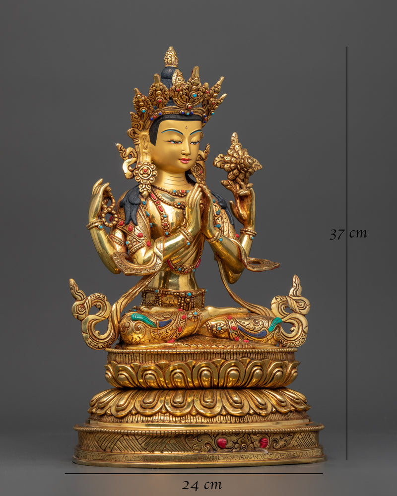 figurine-of-chenrezig-buddha