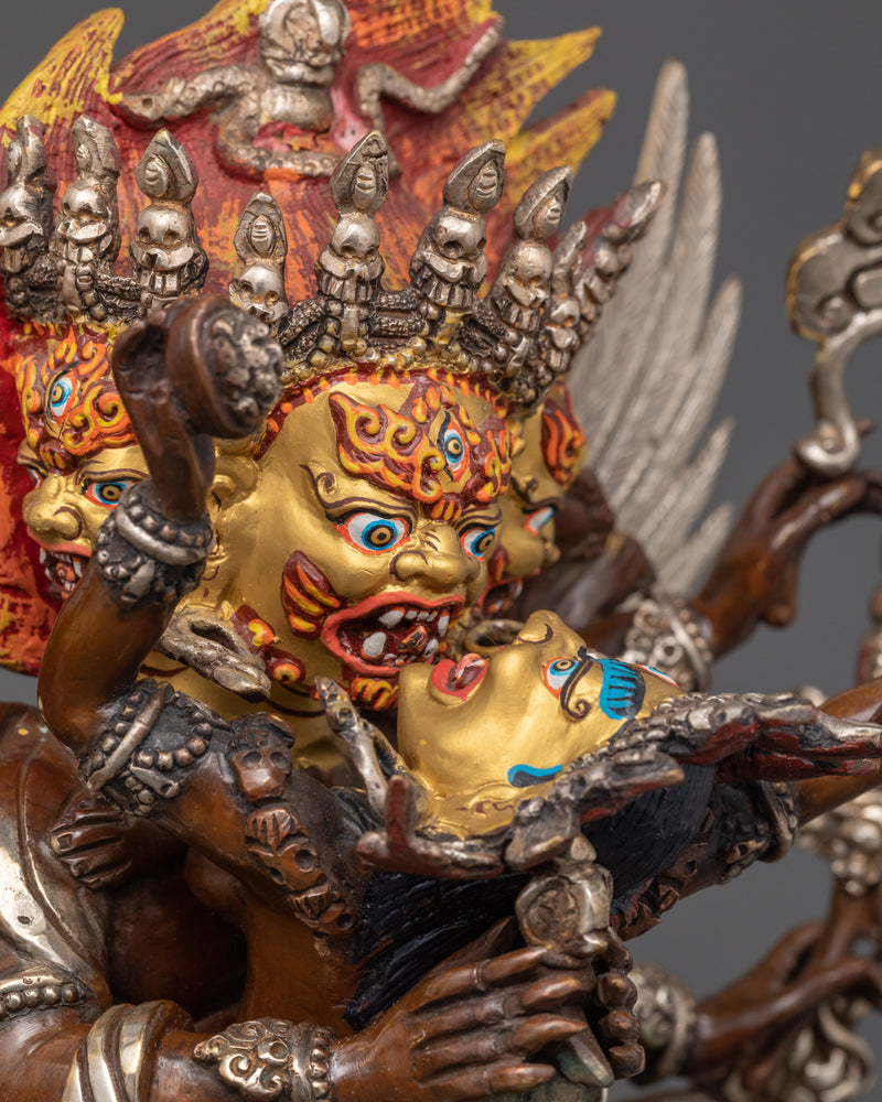 Oxidized Vajrakilaya |  The Deity of Ultimate Power