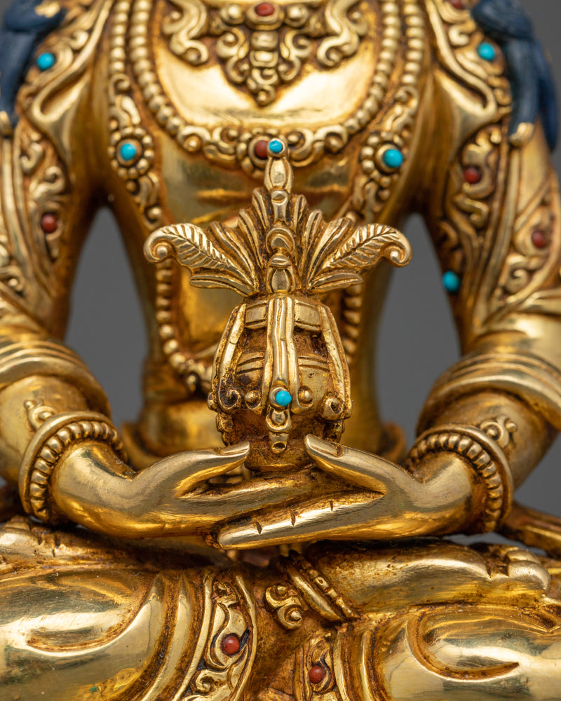 Amitayus Buddha of Boundless Life Statue | Enlightened Dharma Buddha