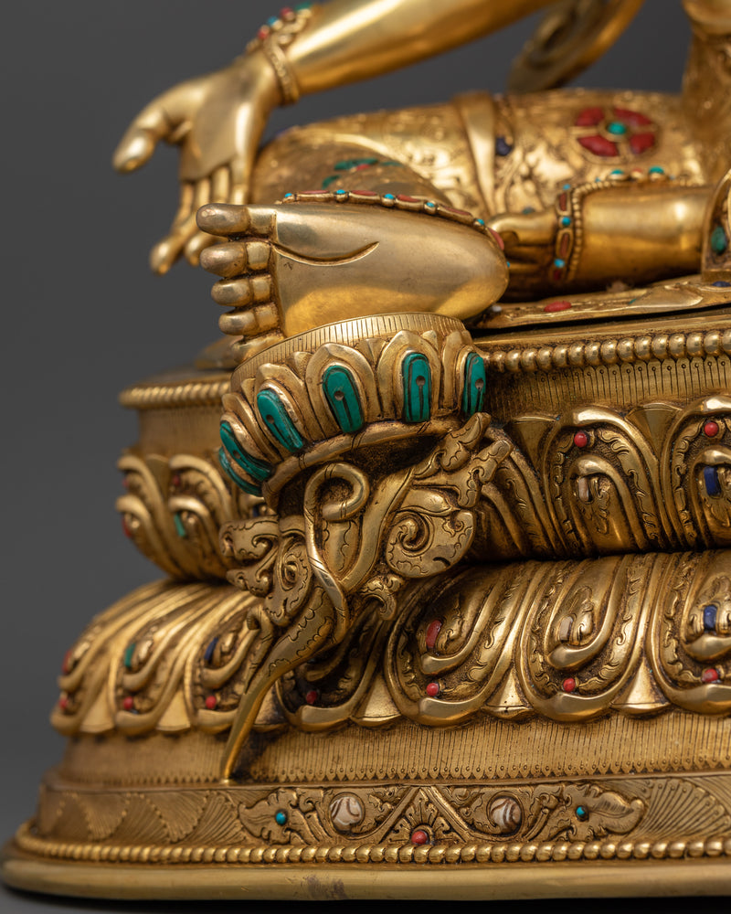 Spiritual Art Green Tara Statue | Sympathetic Mother of All Buddha