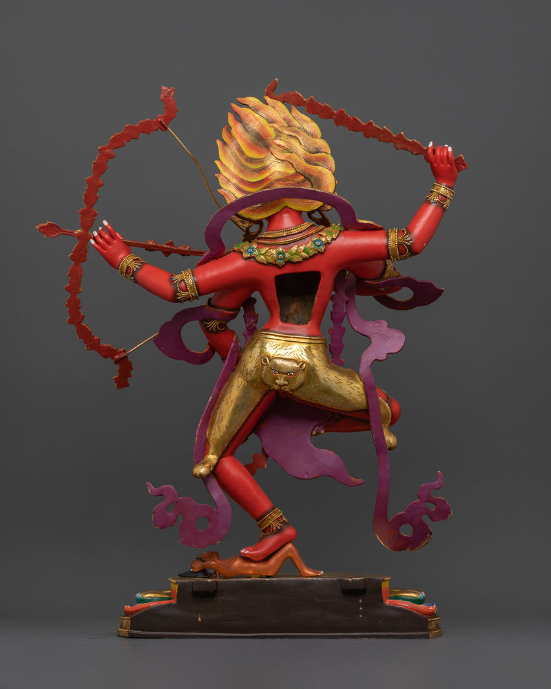 Red Goddess Kurukulla | Handcrafted Tibetan Art