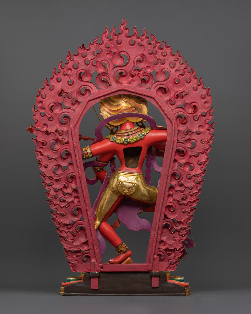 Red Goddess Kurukulla | Handcrafted Tibetan Art