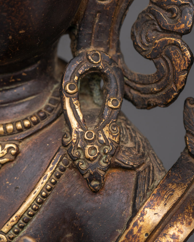 Manjushri Wisdom Figure | Bodhisattva Spiritual Art