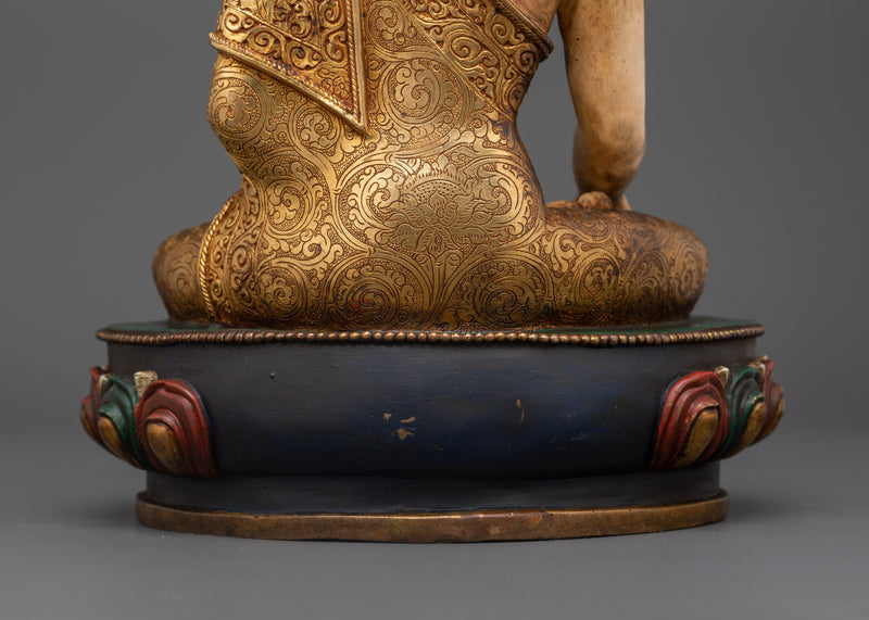 Antique Buddha Shakyamuni Statue | Spiritual Dharma Buddha