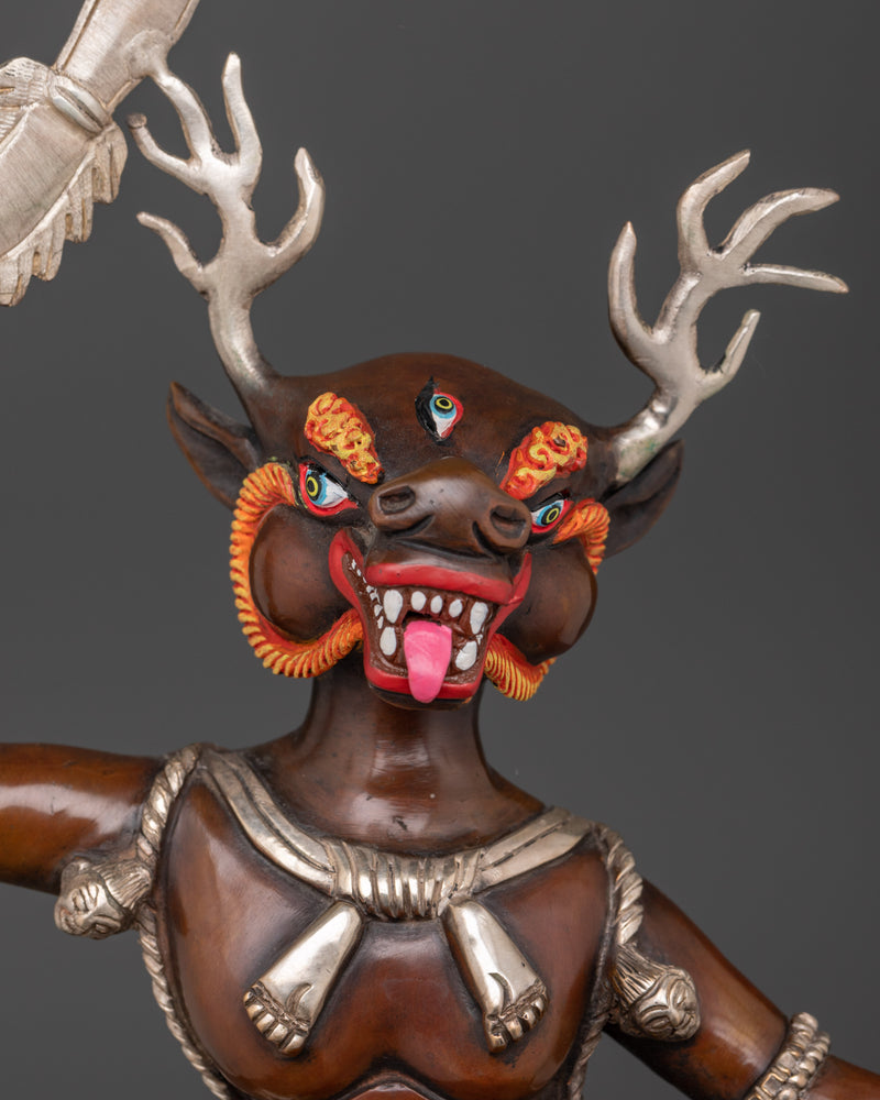 Stag Face Deity