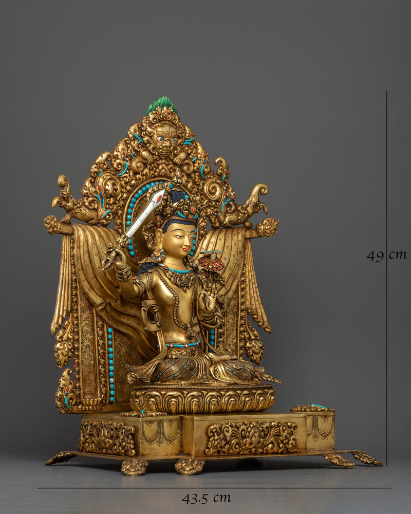 manjushri-with-throne