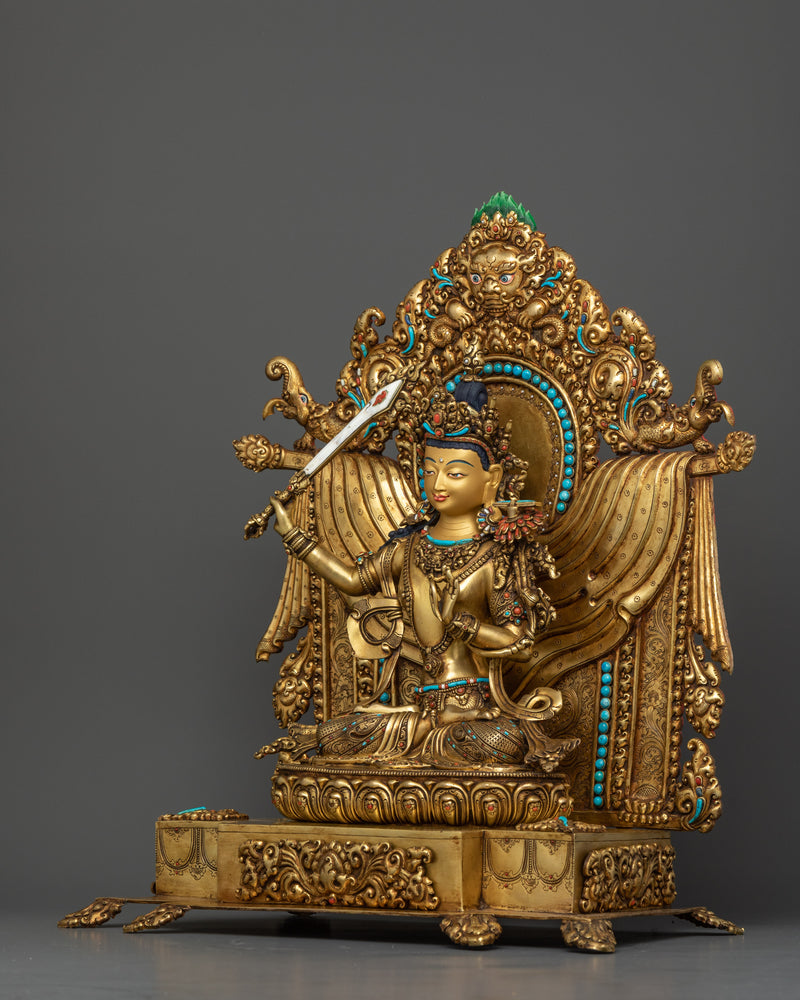 manjushri-with-throne