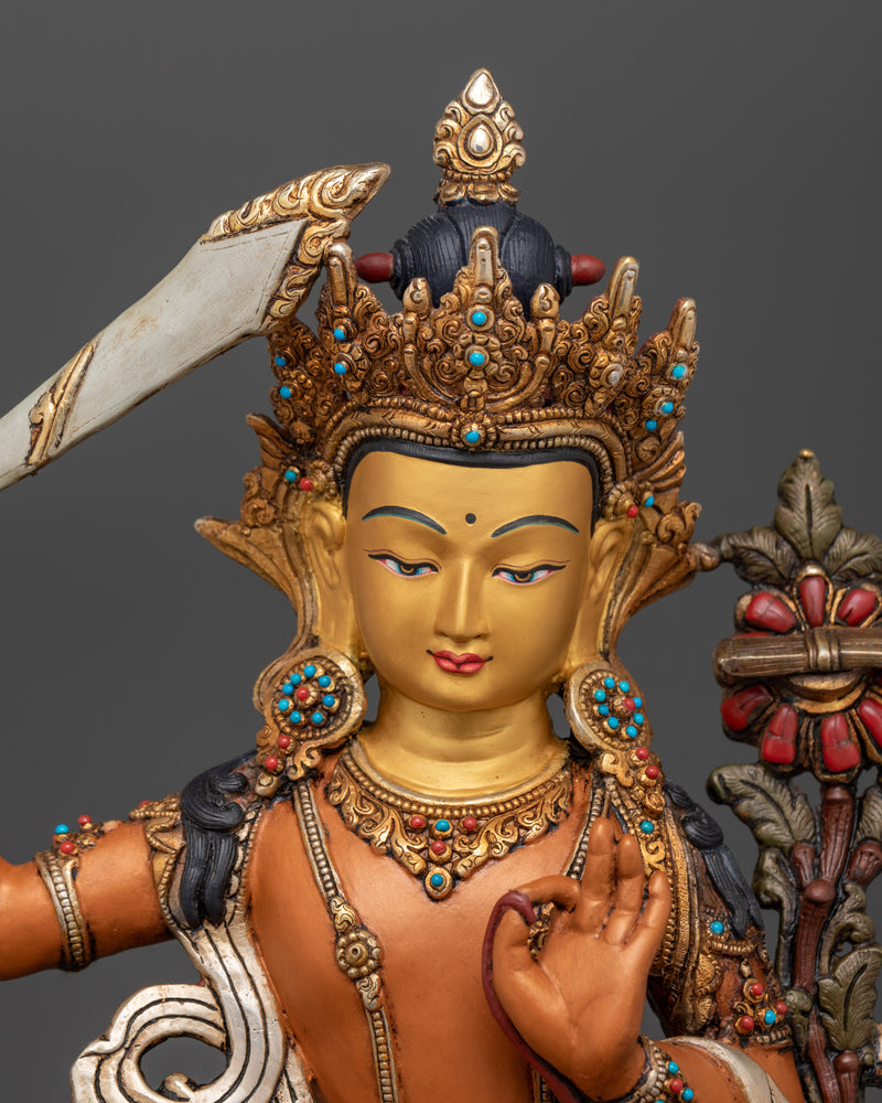 serene-manjushri-figurine