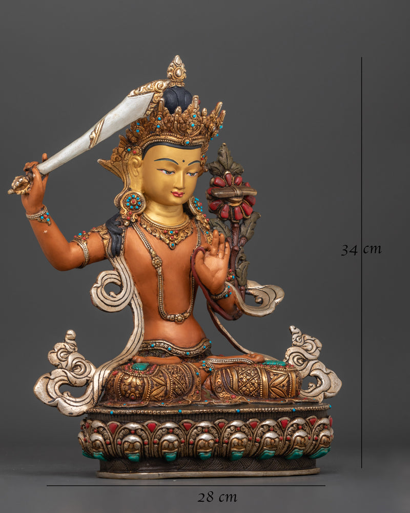 serene-manjushri-figurine