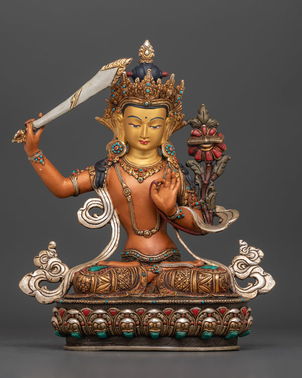 serene-manjushri-figurine