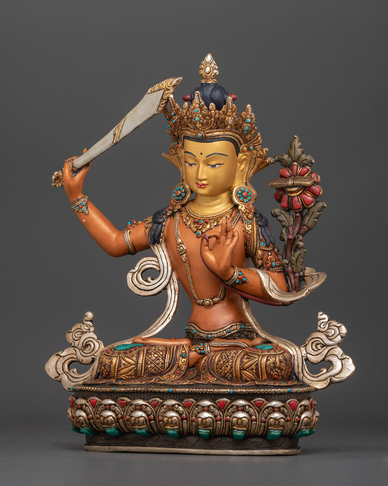 serene-manjushri-figurine