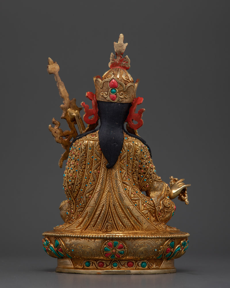 Lotus Buddha Statue of Guru Rinpoche | Sacred Second Buddha