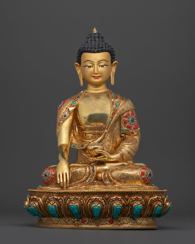 Lord Shakyamuni Buddha Prayer Statue