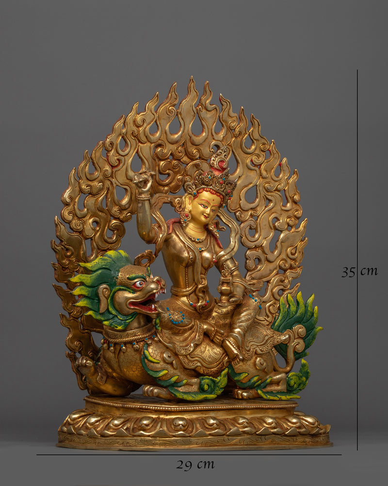 Tibetan Goddess Tashi Tseringma Statue