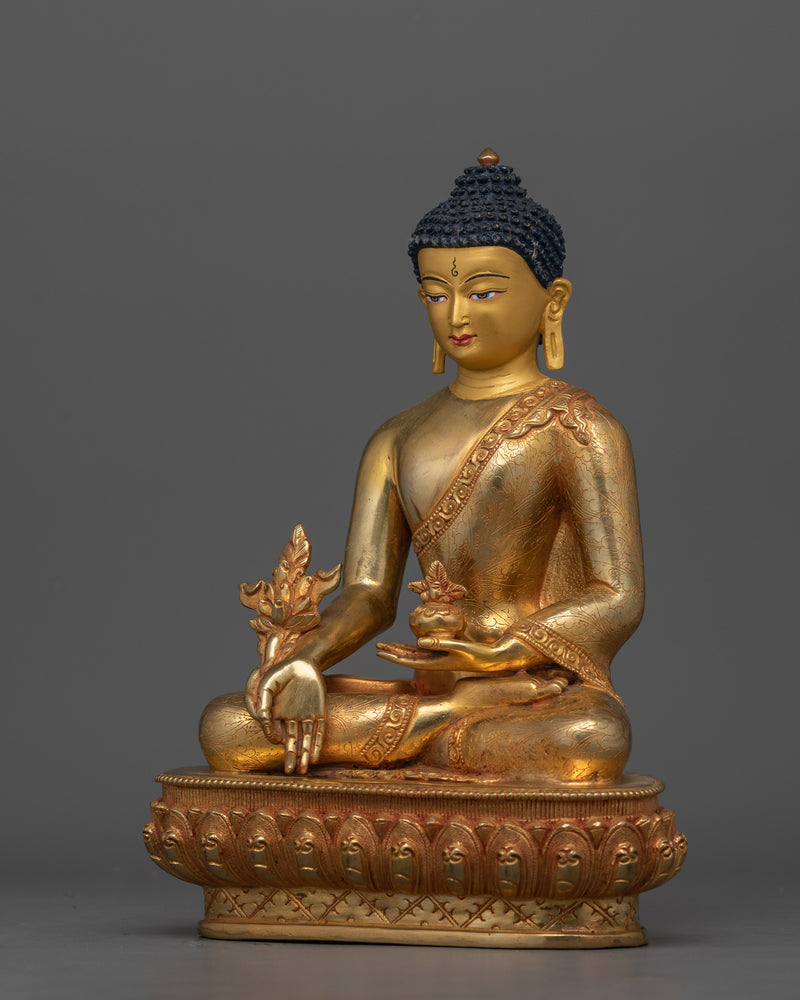 The Three Buddha Set Statues | Medicine, Shakyamuni, and Amitabha for Spiritual Practice