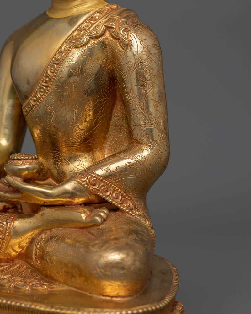 The Three Buddha Set Statues | Medicine, Shakyamuni, and Amitabha for Spiritual Practice