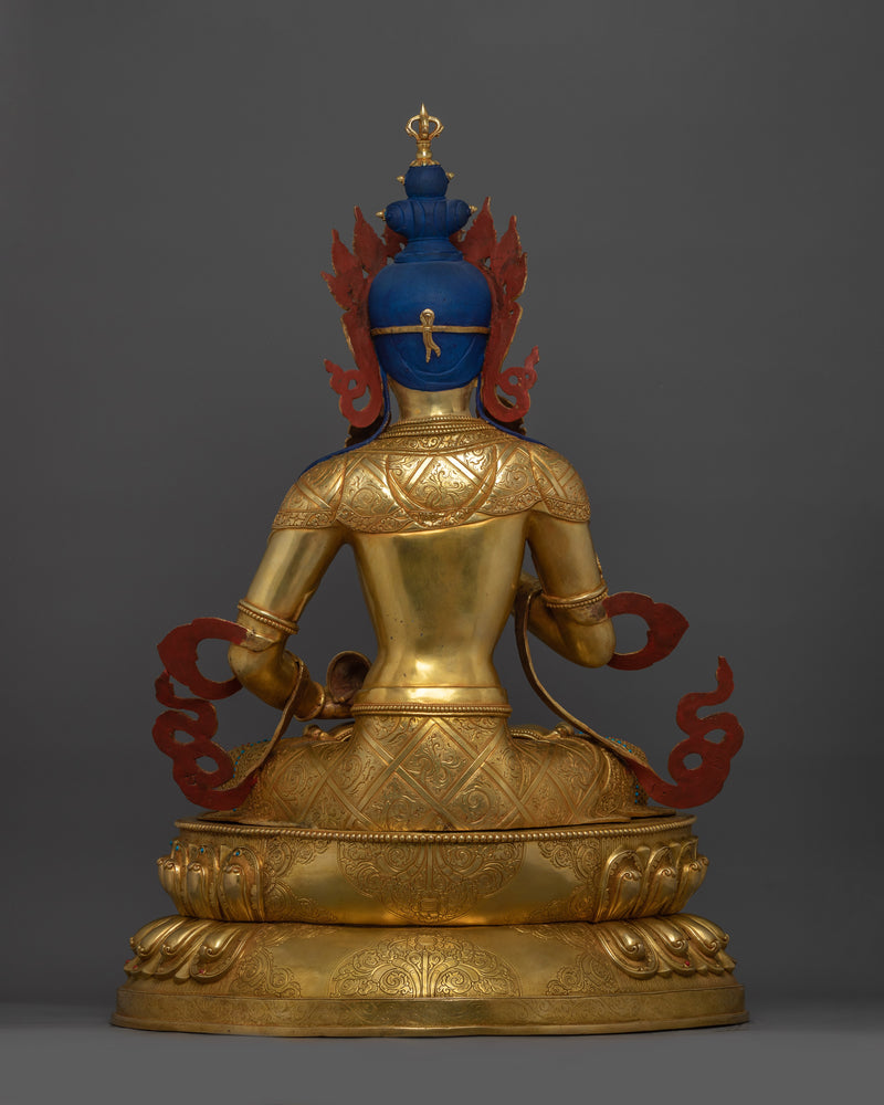 Vajrasattva Prayer Statue | Tibetan Buddhist Deity of Purification