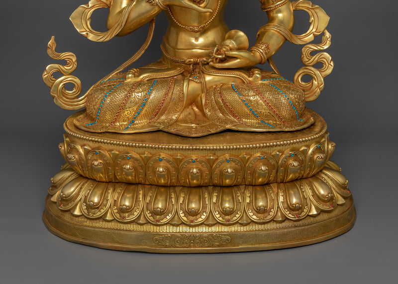 Vajrasattva Prayer Statue | Tibetan Buddhist Deity of Purification