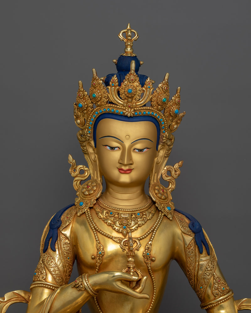 Vajrasattva Prayer Statue | Tibetan Buddhist Deity of Purification