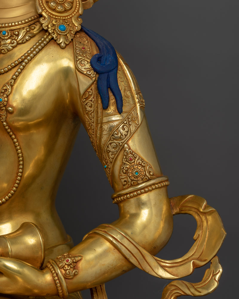 Vajrasattva Prayer Statue | Tibetan Buddhist Deity of Purification